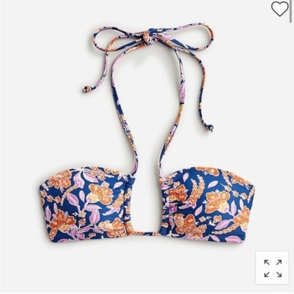 J. Crew Other - NWT J.Crew Women’s Square Halter String Bikini Top Size 2X